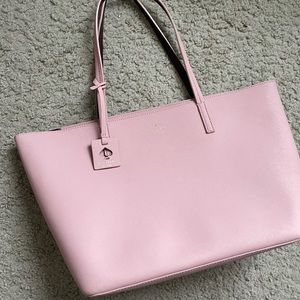 Kate Spade Light Pink Shoulder Tote Bag